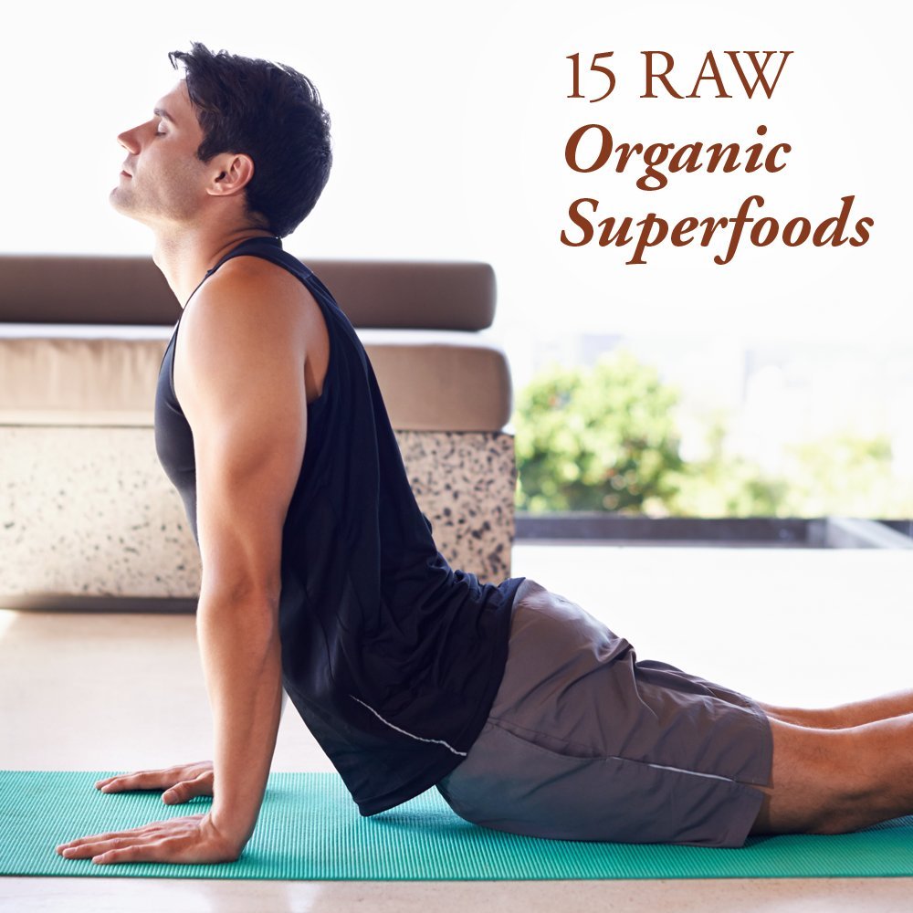 Garden of Life Raw Organic Fiber Powder, 30 Servings, 15 Organic Superfoods, Probiotics, Omega-3 ALA, Soluble and Insoluble Fiber for Regularity, Psyllium Husk Free