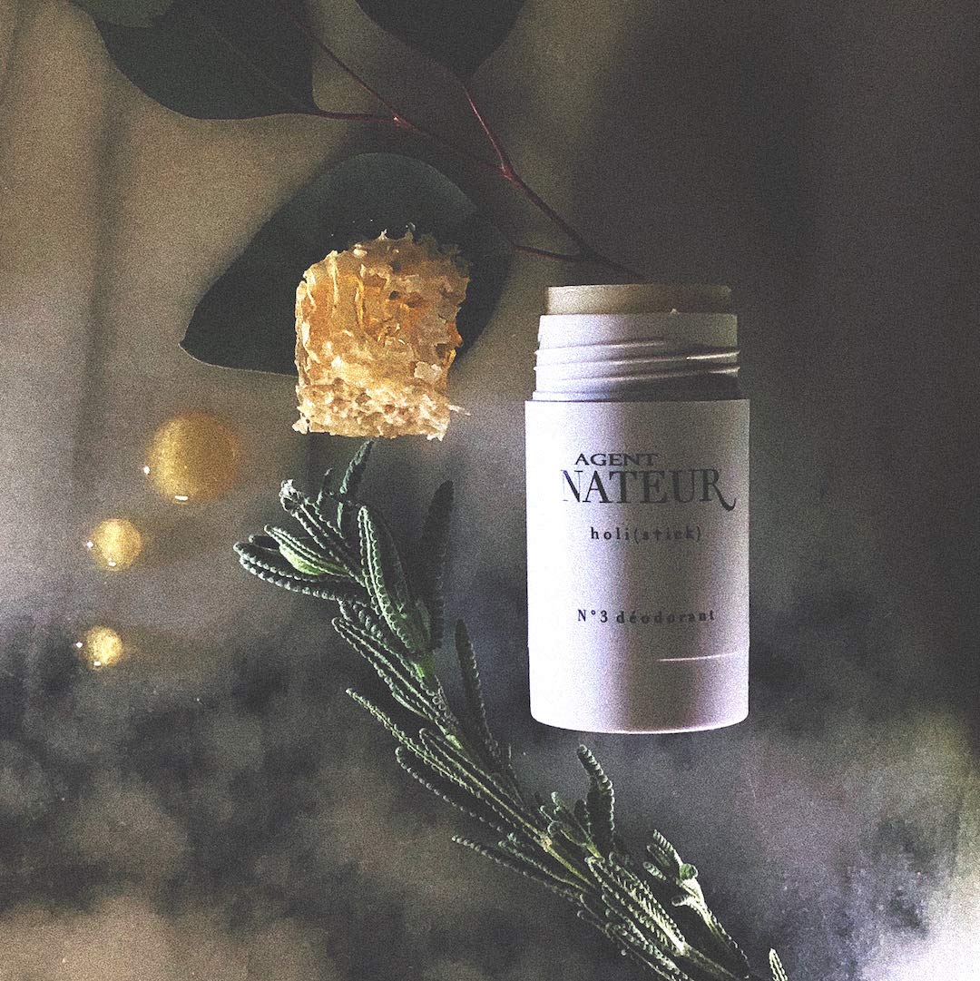 Agent Nateur - holi (stick) N°3 Natural Deodorant | Aluminum-Free, Non-Toxic Clean Skincare (1.7 oz | 50 ml)