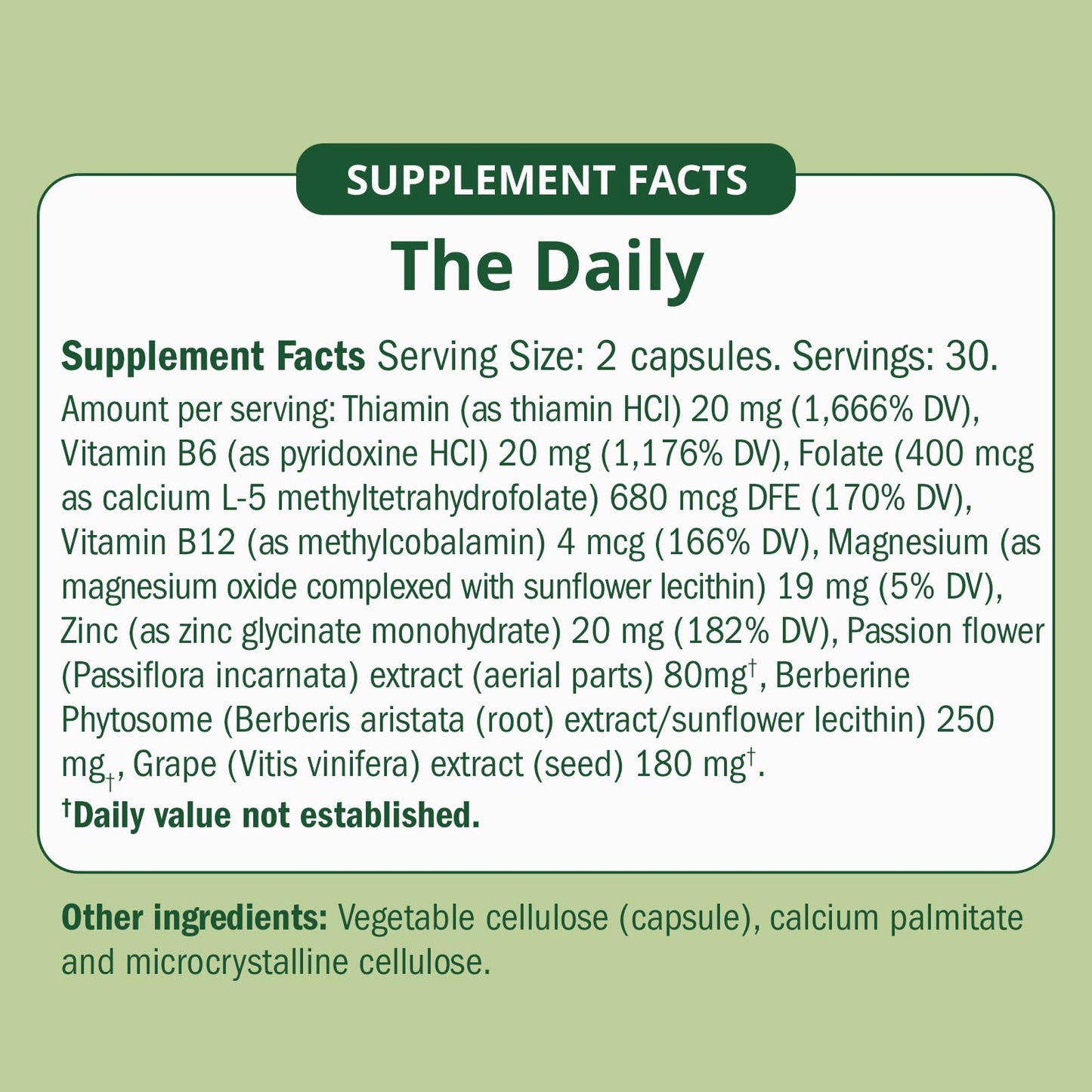 Semaine Daily Hormone Balance – Clearer Skin, Enhanced Moods, Deeper Sleep & Happier Hormones. Hormone-Free, Vegan Capsule, Multi-Symptom Support (60 ct)