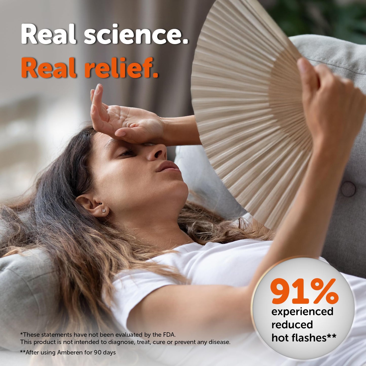 Amberen Menopause Supplements for Women, 60 Capsules, Clinically Shown to Help Support Hormone Balance, Multi-Symptom Relief from Hot Flashes, Night Sweats, Mood Swings & Low Energy