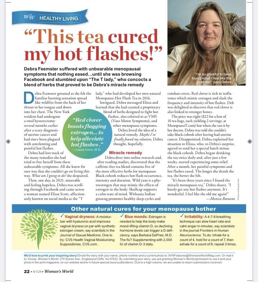 Menopause Tea
