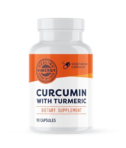 Vimergy Curcumin with Turmeric Supplement, 1000mg Curcumin Extract/Serving – Liquid Capsules - Non-GMO, Gluten-Free, Kosher, Vegan & Paleo Friendly Turmeric Curcumin Supplement