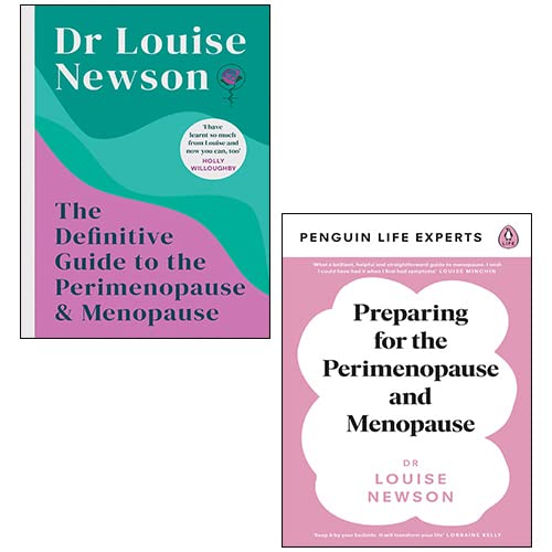 Dr. Louise Newson 2 Books Collection Set (The Definitive Guide to the Perimenopause and Menopause [Hardcover], Preparing for the Perimenopause and Menopause)