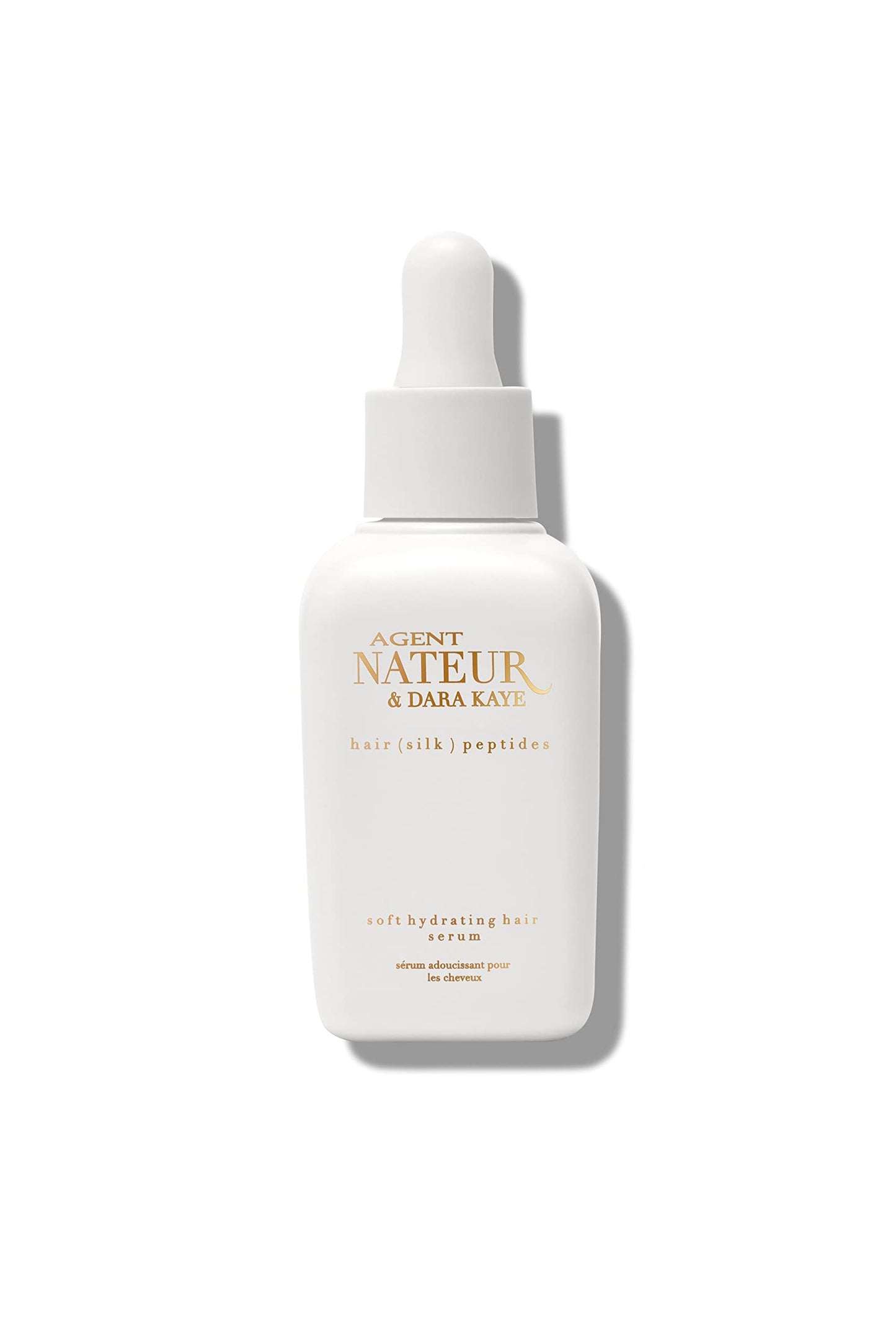 Agent Nateur - hair (silk) Natural Hydrating Peptide Hair Serum | Vegan, Non-Toxic, Clean Haircare (1.7 fl oz | 50 mL)