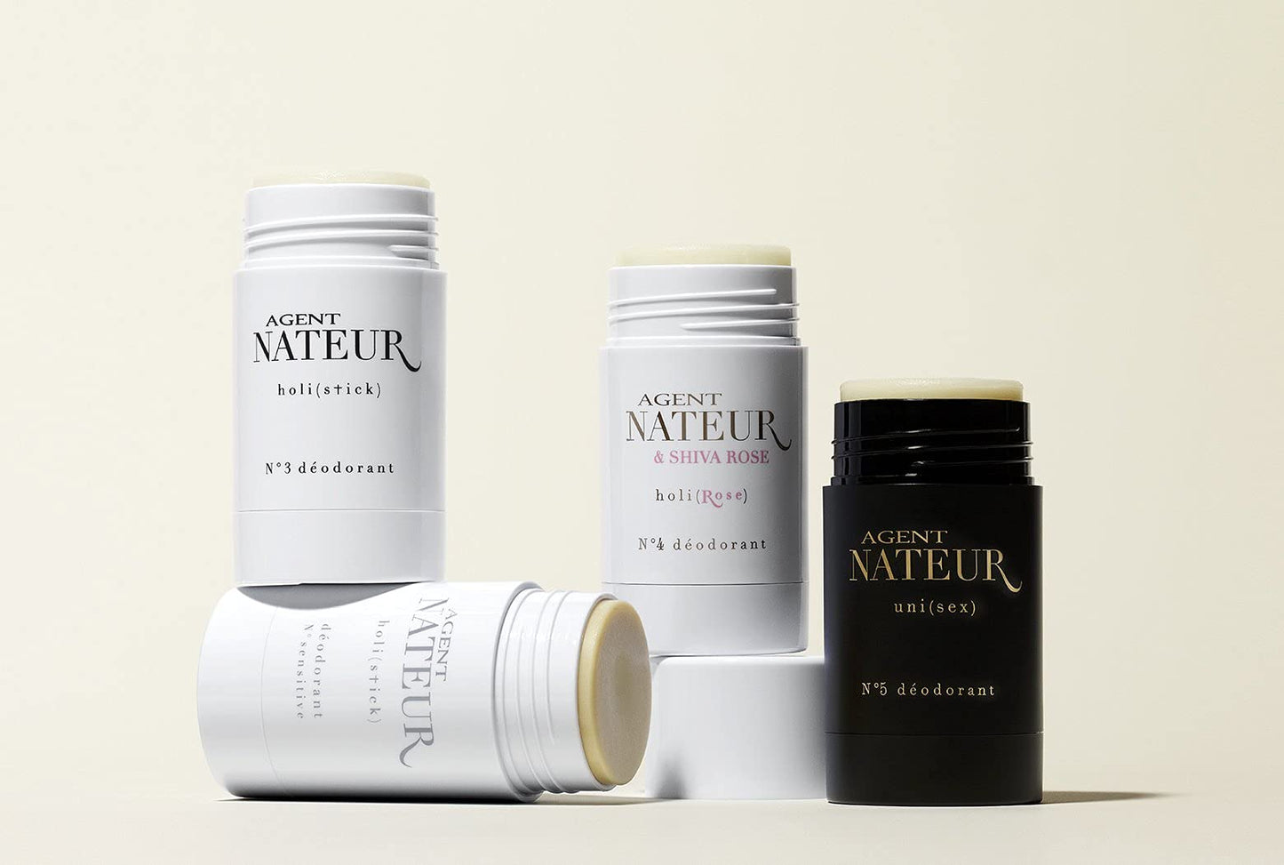 Agent Nateur - holi (stick) N°3 Natural Deodorant | Aluminum-Free, Non-Toxic Clean Skincare (1.7 oz | 50 ml)