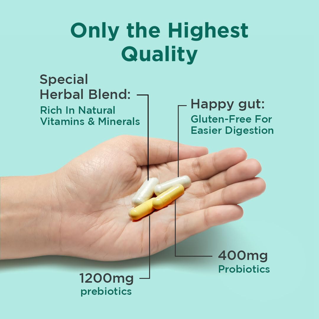 BB Company Slim Gut Bundle | Menopause Prebiotics and Probiotics for Women | Gut Vitamins for Digestive Health | Supports Joint Health & Sexy Midsection | Provitalize & Previtalize | 30 Day Supply