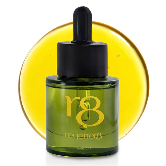 regener8 Hair & Scalp Oil for Women – Essential & Carrier Oil Blend for Hormone-Related Thinning & Loss – Natural Support for Postpartum, Menopause & Chronic Stress (A)