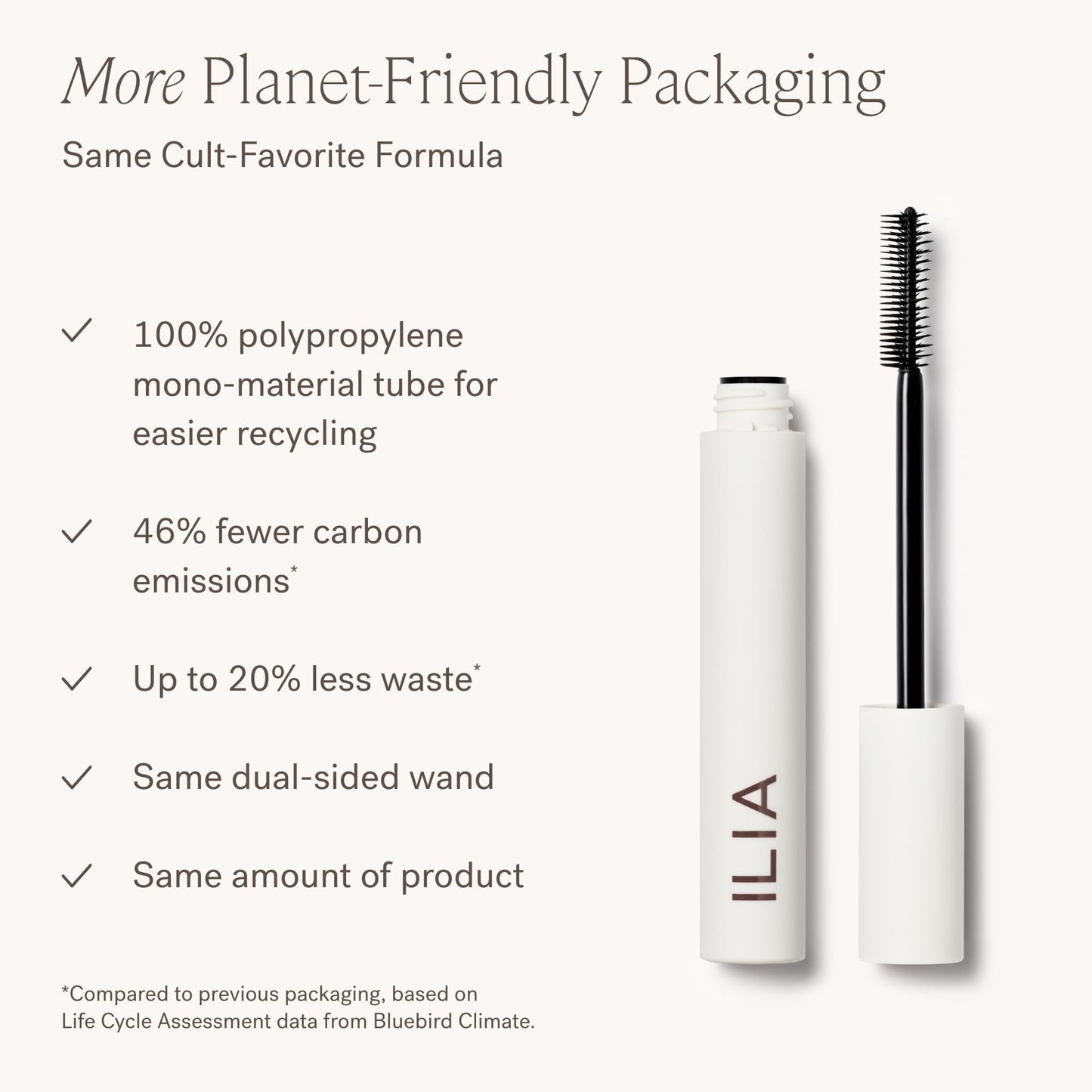 ILIA - Limitless Lash M ascara | Non-Toxic, Cruelty-Free, Lightweight & Nourishing, Flake + Smudge-Resistant, Clean Mascara, Ophthalmologist-Tested, Safe For Sensitive Eyes