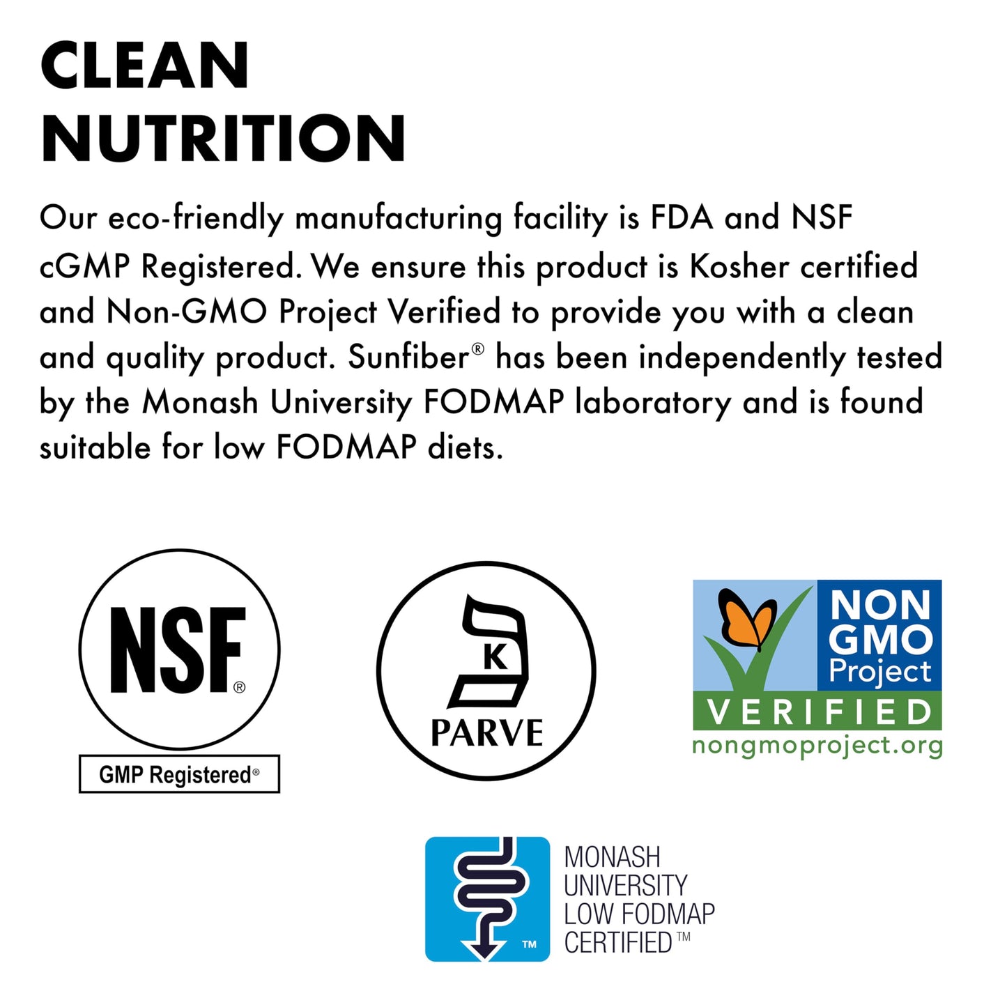 BlueBonnet Nutrition Sunfiber – 6 g of Plant Based Prebiotic Soluble Fiber – Supports Digestive Health* - Instant Dissolve – Non-GMO, Vegan, Kosher, Low-FODMAP – Unflavored, 7.4 OZ, 30 Servings