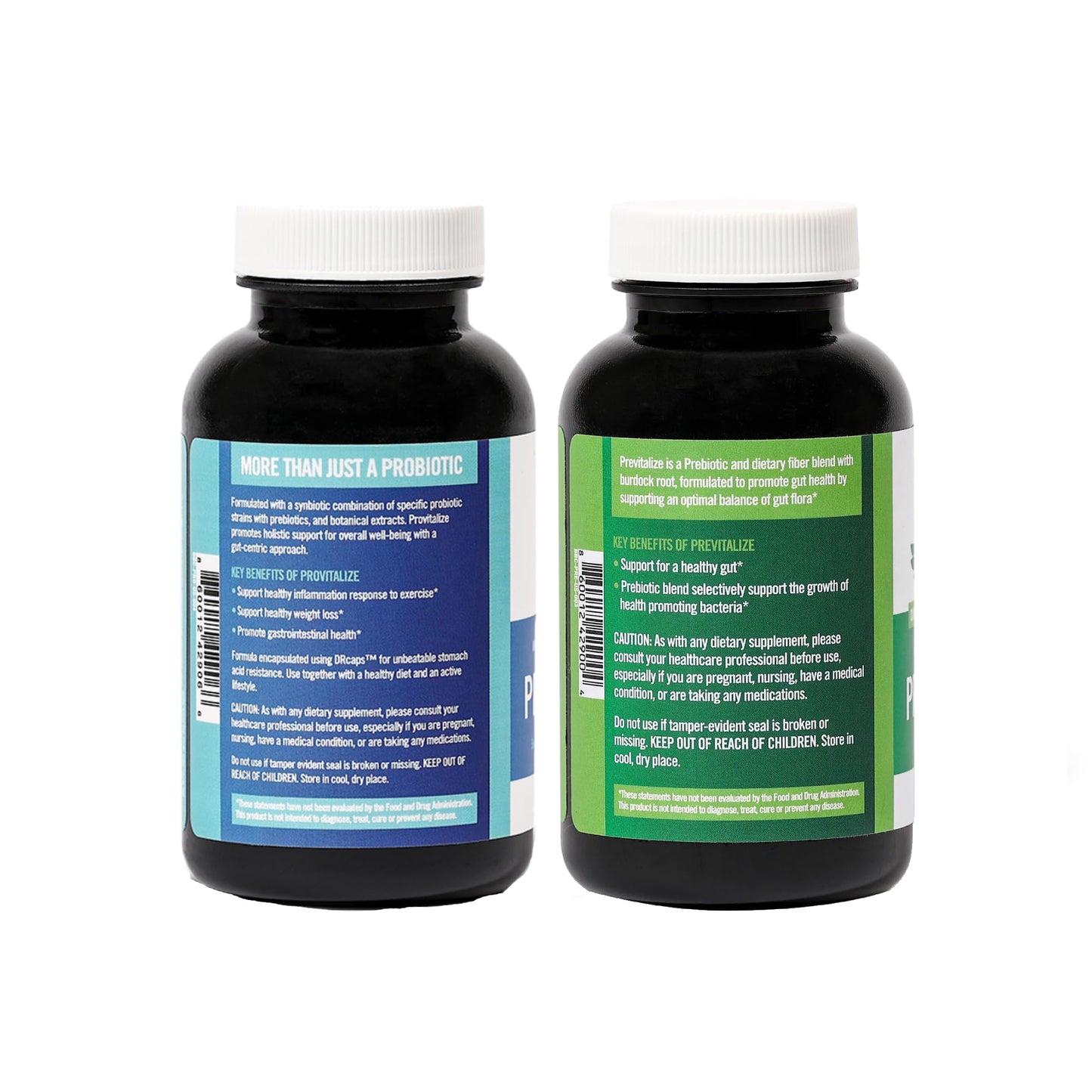 BB Company Slim Gut Bundle | Menopause Prebiotics and Probiotics for Women | Gut Vitamins for Digestive Health | Supports Joint Health & Sexy Midsection | Provitalize & Previtalize | 30 Day Supply