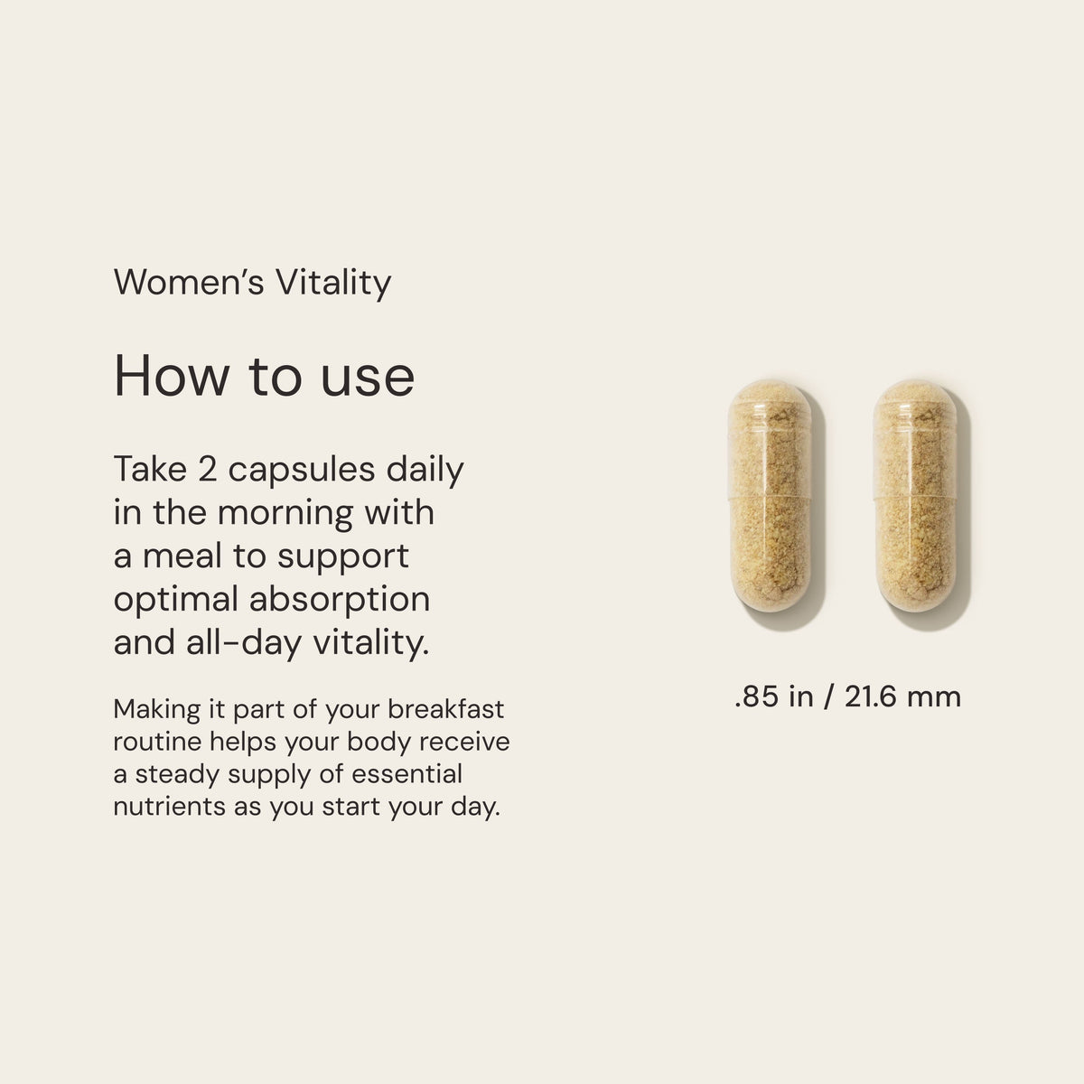 Women's Vitality Multivitamin